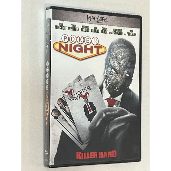 Poker Night DVD Movie Horror Film Thrillers Mystery Detective Ron Perlman Videos - Picture 3 of 5
